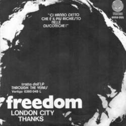 Freedom (UK) : London City - Thanks